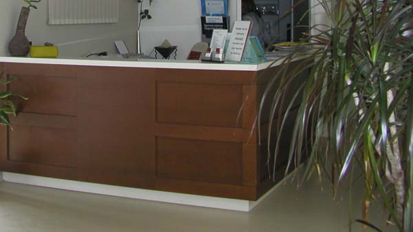 Ortopedska bolnica dr.Nemec . RECEPTION DESK No.1